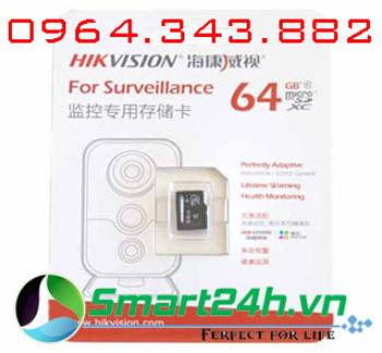 Thẻ nhớ 64Gb cho camera IP Hikvision DS-UTF64G-L2