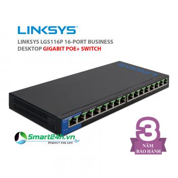 LINKSYS LGS116P Switch PoE+