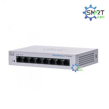 Switch Cisco CBS110-8T-D 8 Port Gigabit vỏ sắt